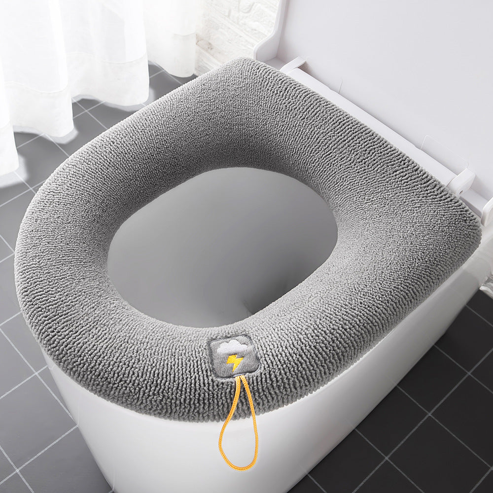 Household Washable Thickened Toilet Seat Cushion