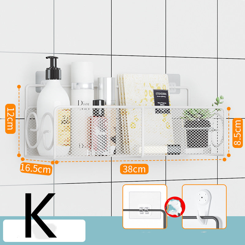 Perforated Shelf Toilet Bathroom Storage Rack