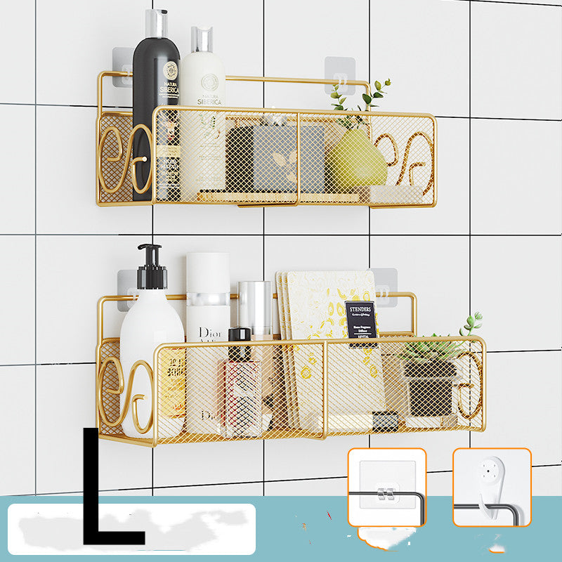 Perforated Shelf Toilet Bathroom Storage Rack