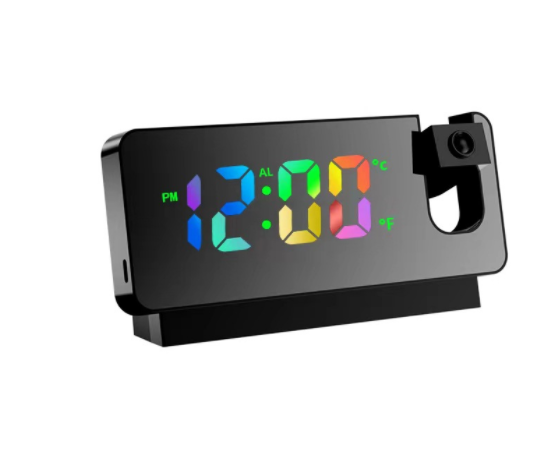 3D LED Projection Mirror Alarm Clock