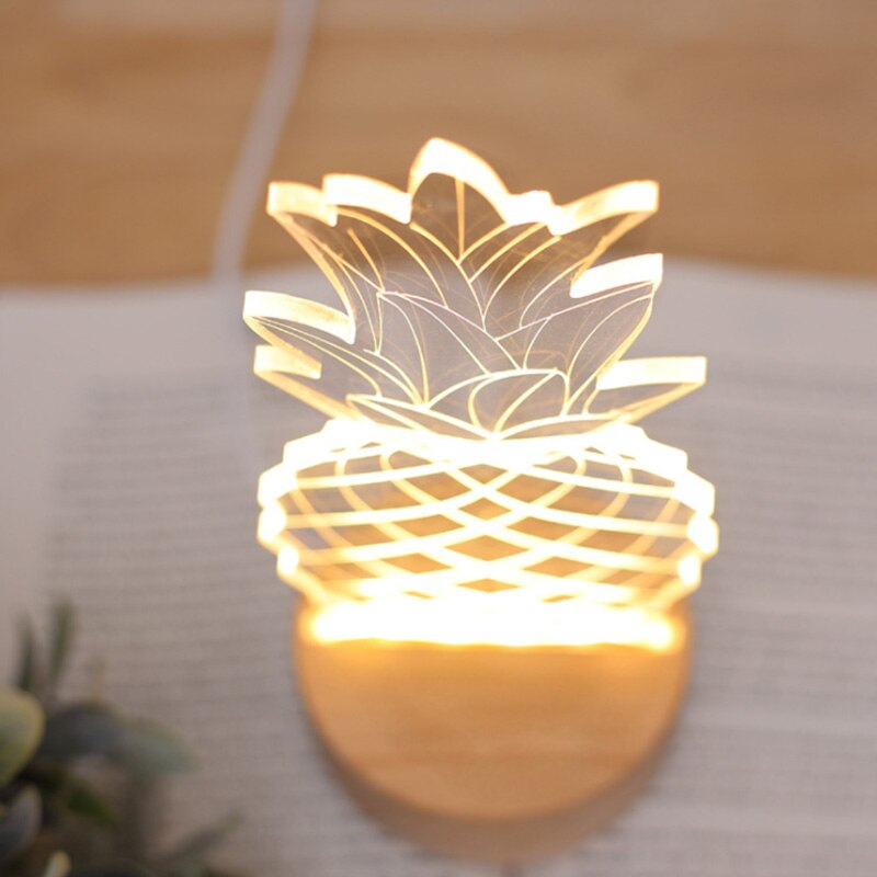 Bedside Pineapple Table Lamp