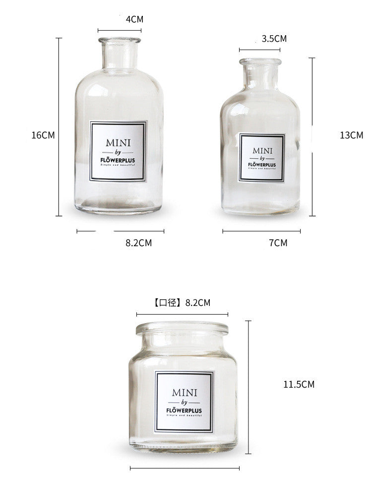 Mini Flowerplus Glass Vase