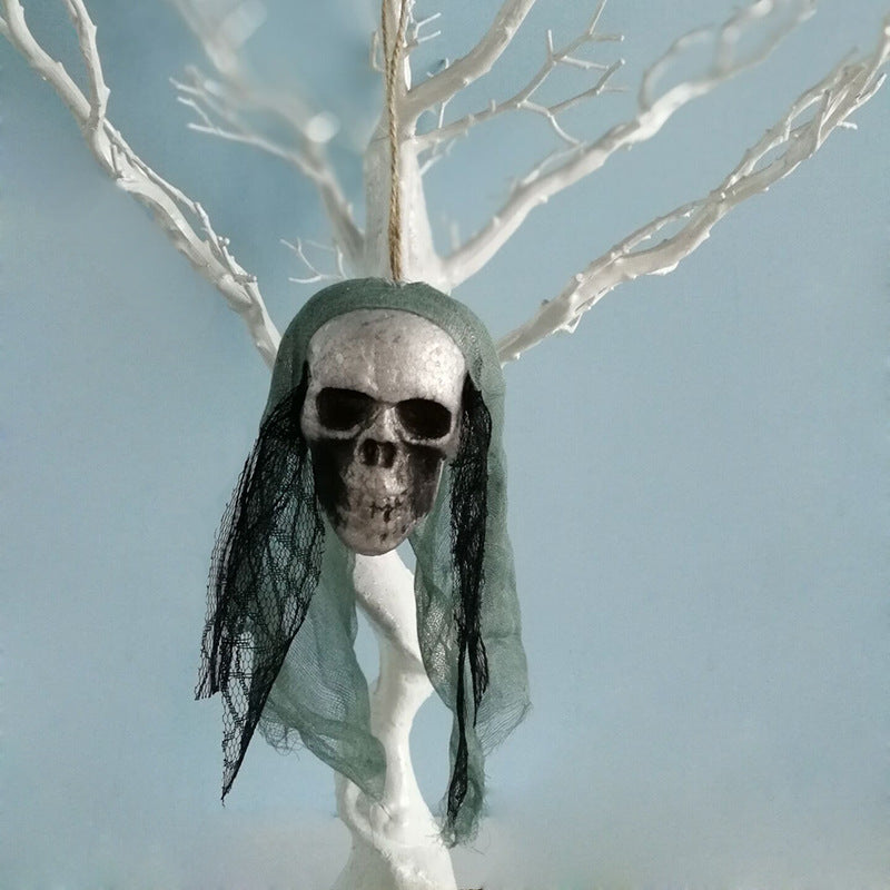 Hanging Skull Halloween Decoration