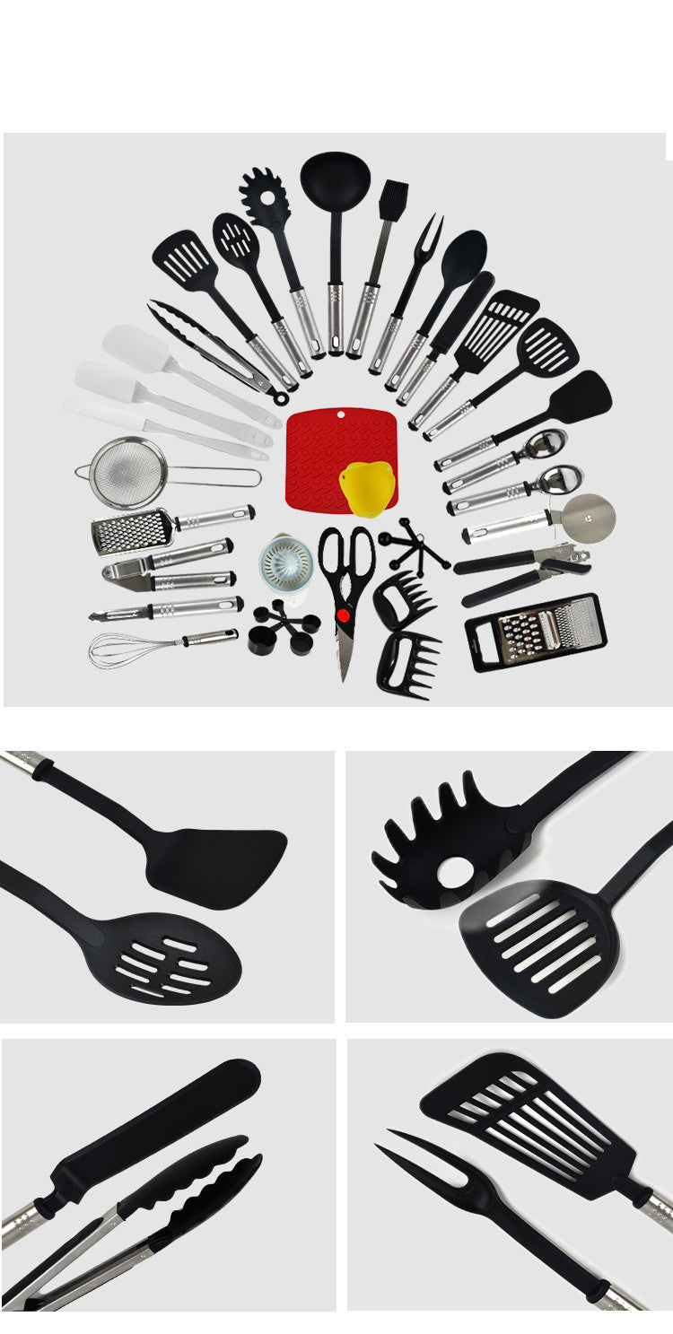 44-Piece Non-Stick Kitchen Utensils Set