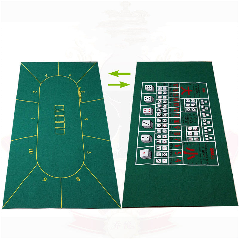 Double Sided Casino Game Table Cloth