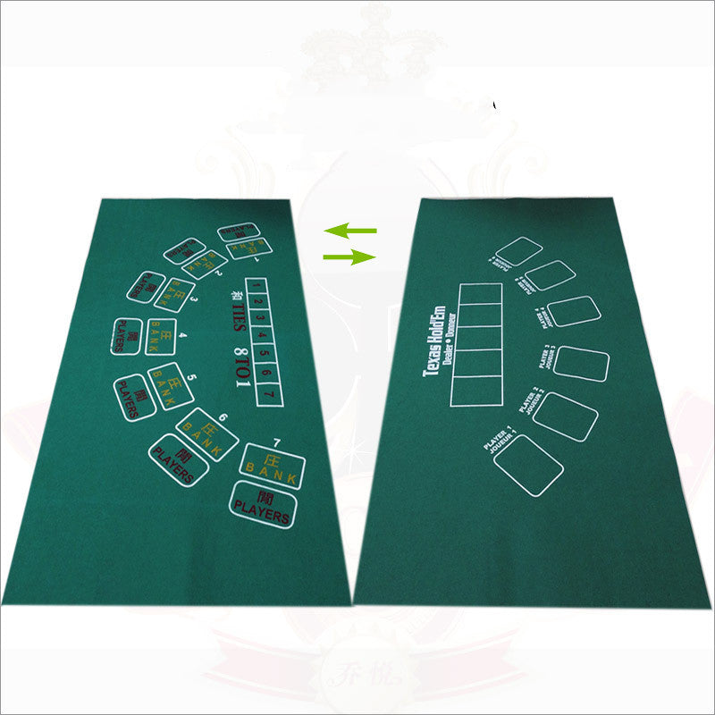 Double Sided Casino Game Table Cloth