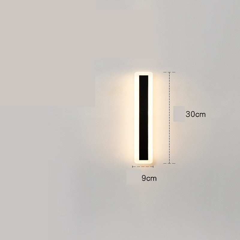 Modern Outdoor Courtyard Wall Lamp