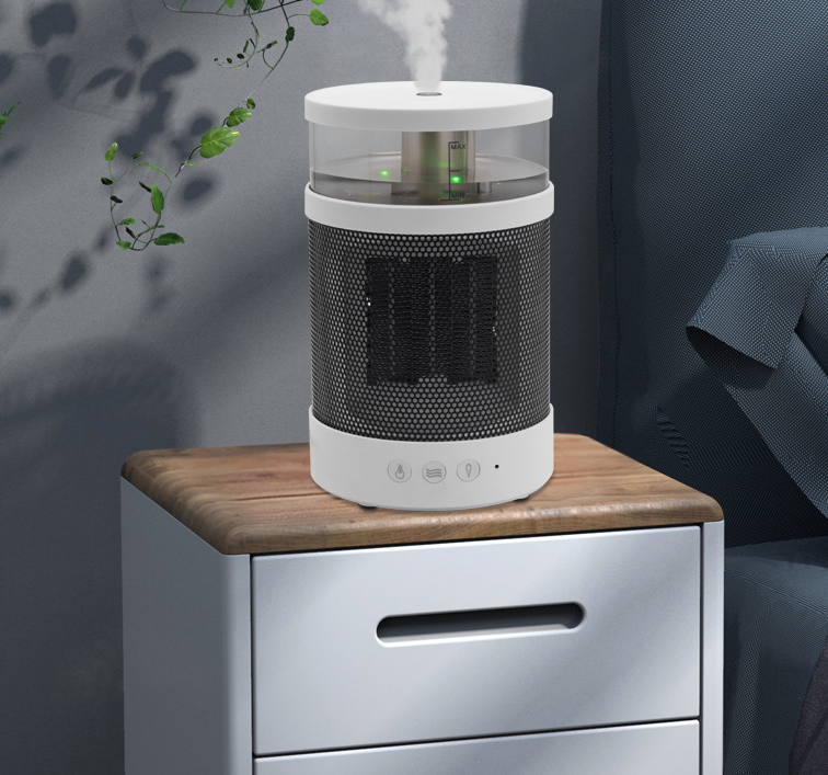 3 In 1 Colorful Night Light Fast Heating Electric Warmer 400ML Air Humidifier