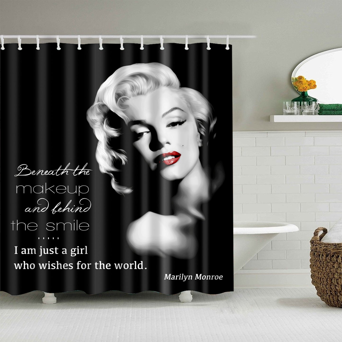 Marilyn Monroe Shower Curtain