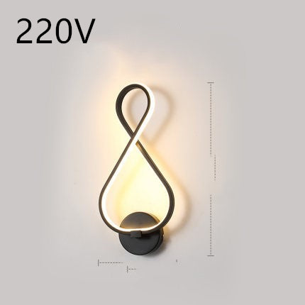 LED Minimalist Bedroom Bedside Lamp (Multiple Variants)