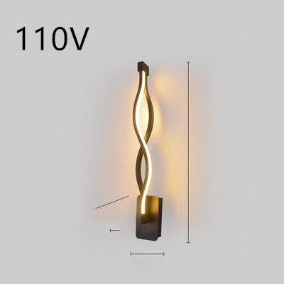 LED Minimalist Bedroom Bedside Lamp (Multiple Variants)