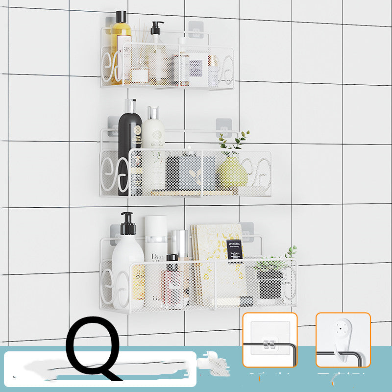 Perforated Shelf Toilet Bathroom Storage Rack