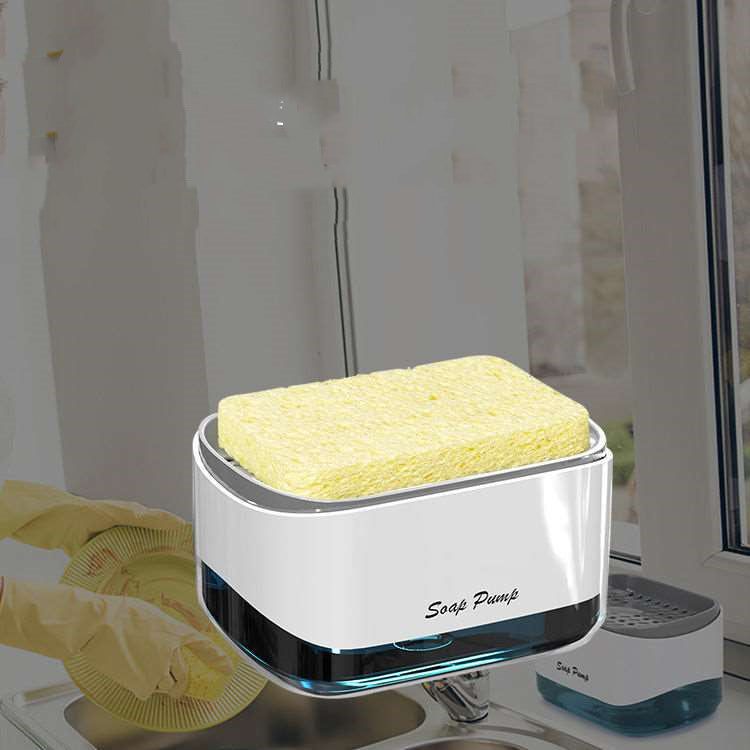 Detergent Press Type Liquid-Soap Outlet Box Kitchen Utensil