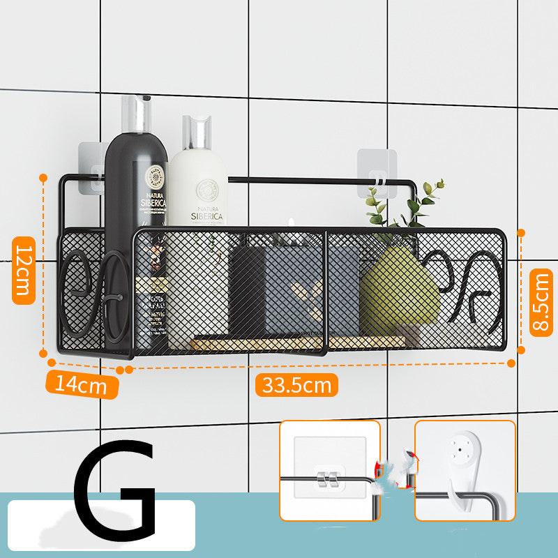 Perforated Shelf Toilet Bathroom Storage Rack
