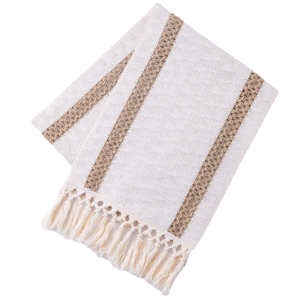 Cotton Linen Color Matching Table Cloth