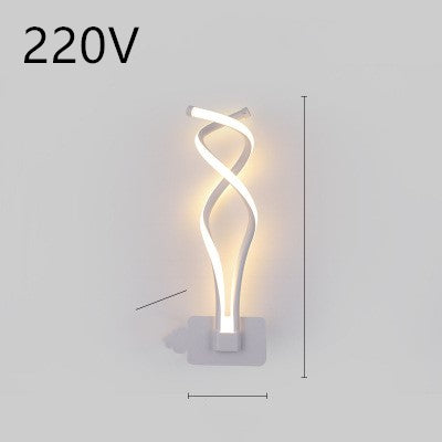 LED Minimalist Bedroom Bedside Lamp (Multiple Variants)