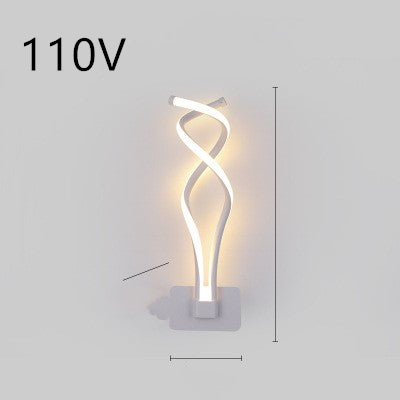 LED Minimalist Bedroom Bedside Lamp (Multiple Variants)