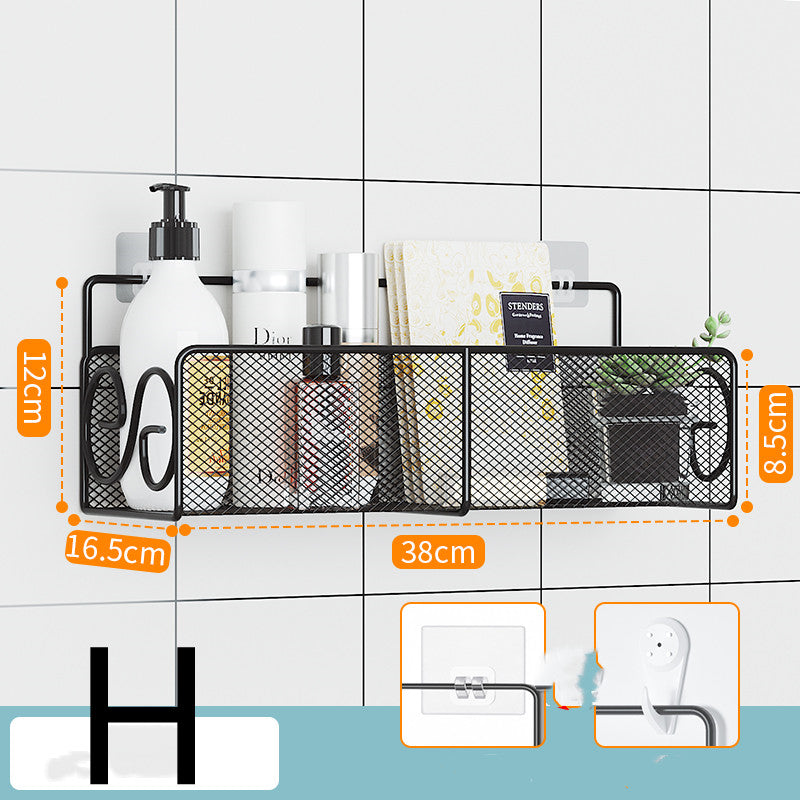 Perforated Shelf Toilet Bathroom Storage Rack
