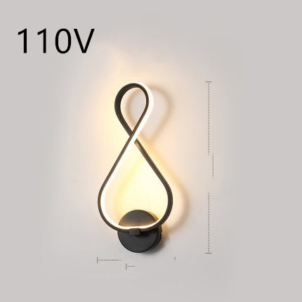 LED Minimalist Bedroom Bedside Lamp (Multiple Variants)