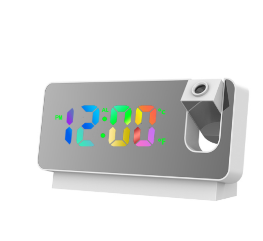 3D LED Projection Mirror Alarm Clock