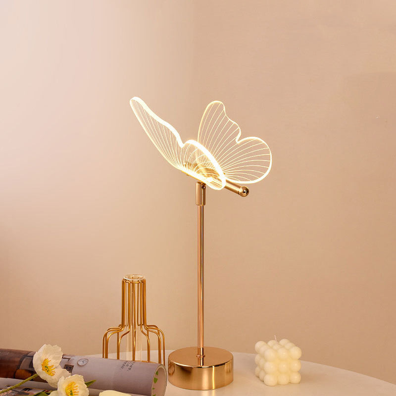 Decorated Bedroom Table Lamp