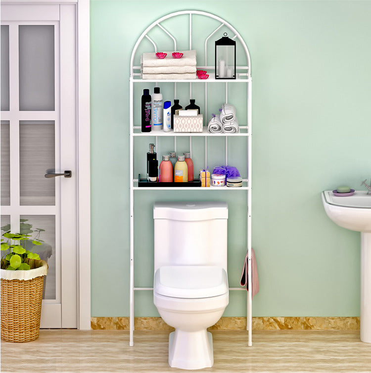 Toilet Bathroom Floor Storage Iron Shelf Toilet Shelf Storage Rack