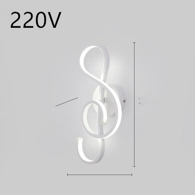 LED Minimalist Bedroom Bedside Lamp (Multiple Variants)