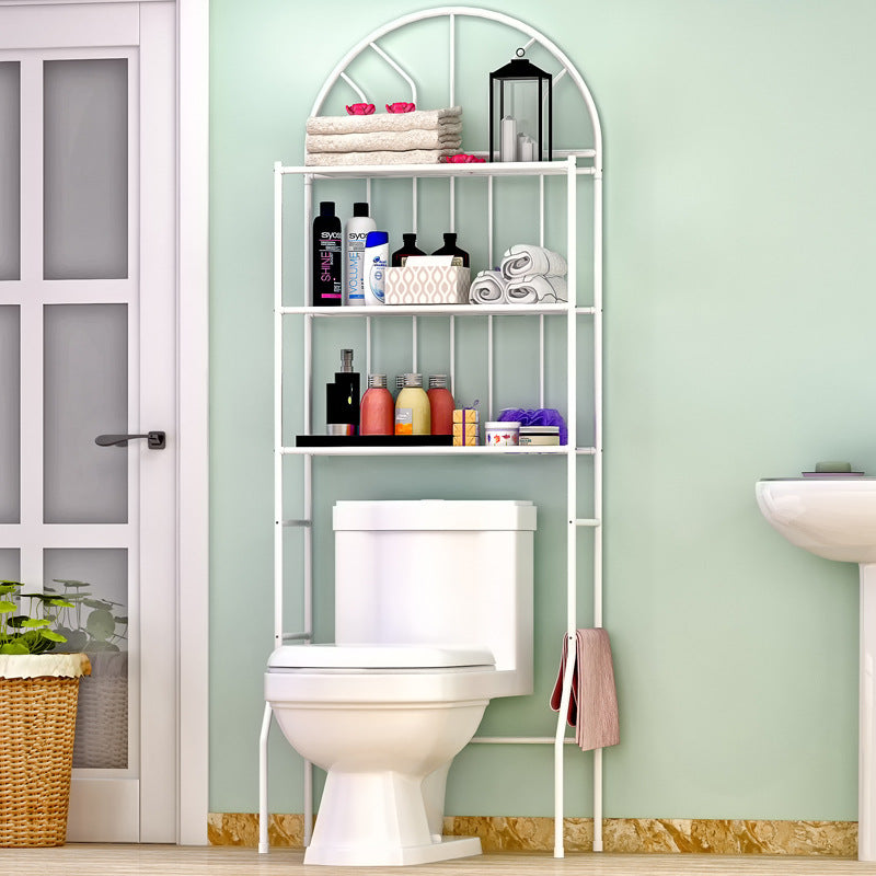 Toilet Bathroom Floor Storage Iron Shelf Toilet Shelf Storage Rack