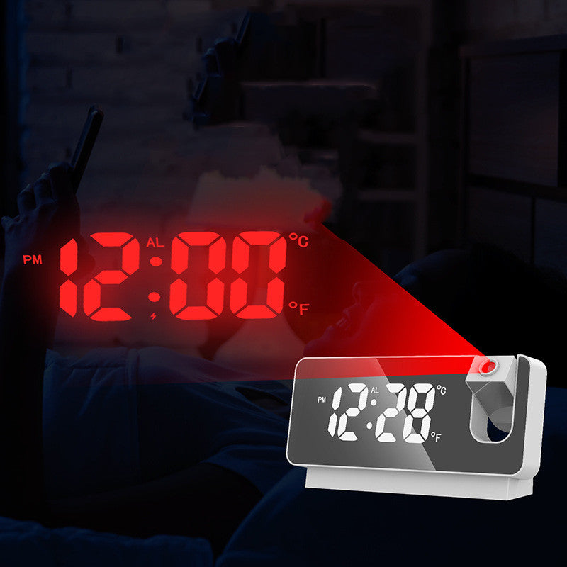 3D LED Projection Mirror Alarm Clock