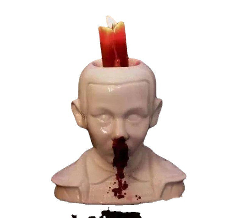 Halloween Nosebleed Candle Ornament Decoration