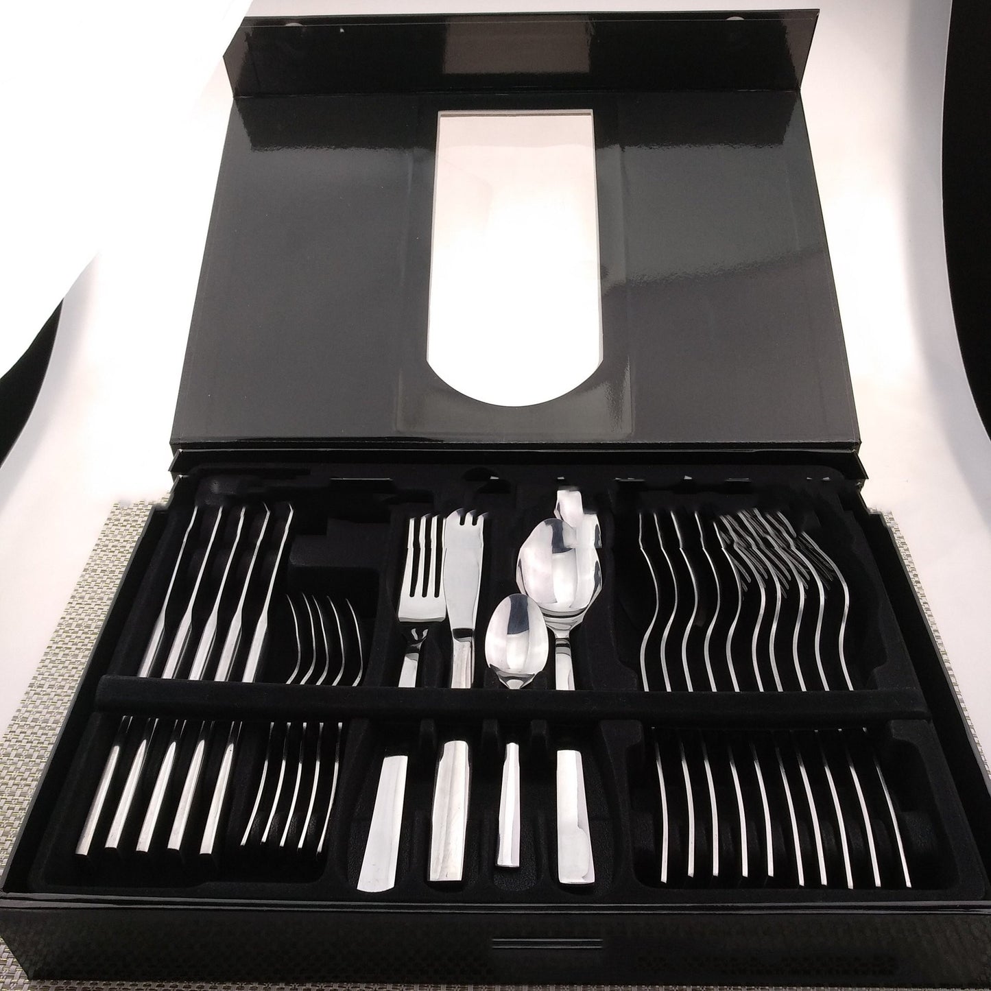 Stainless Steel Western Golden/Silver 24 Piece Cutlery Set