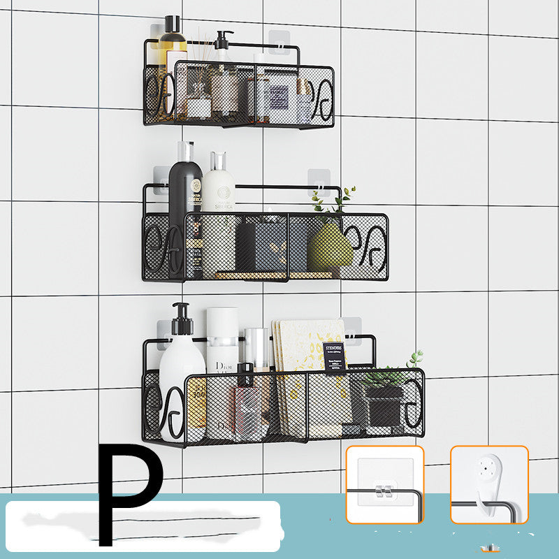 Perforated Shelf Toilet Bathroom Storage Rack