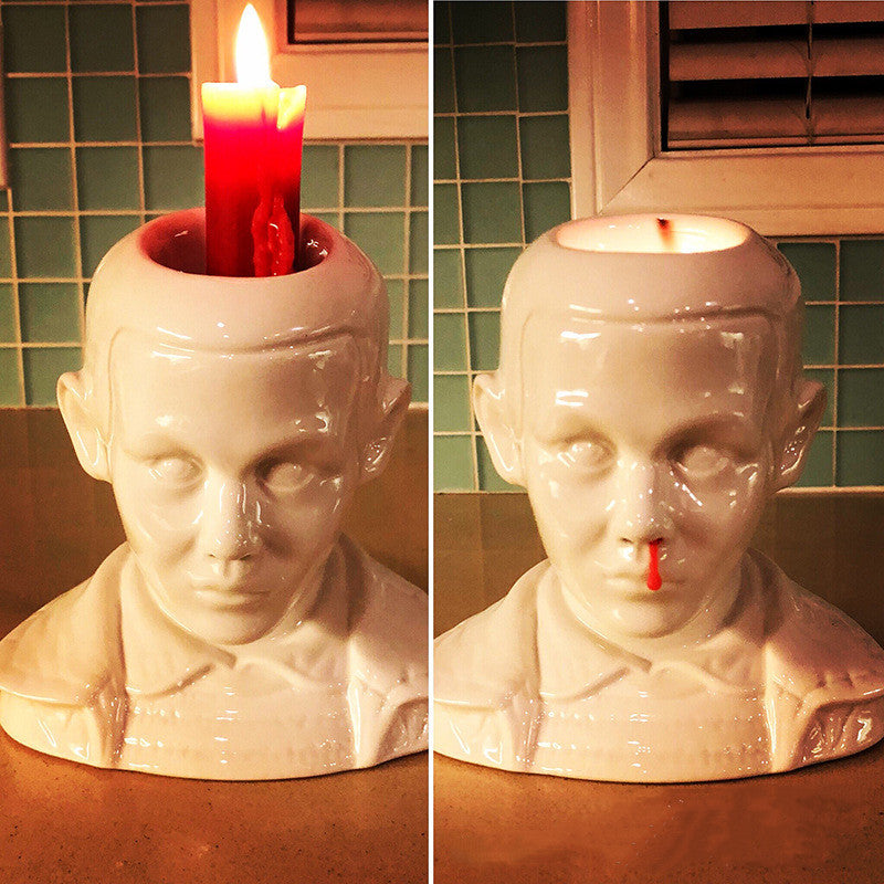 Halloween Nosebleed Candle Ornament Decoration