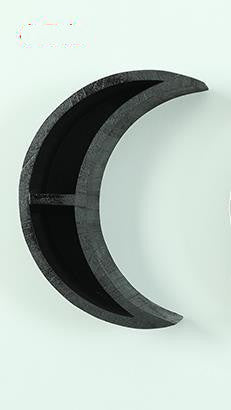 Wooden Moon Decoration Shelf