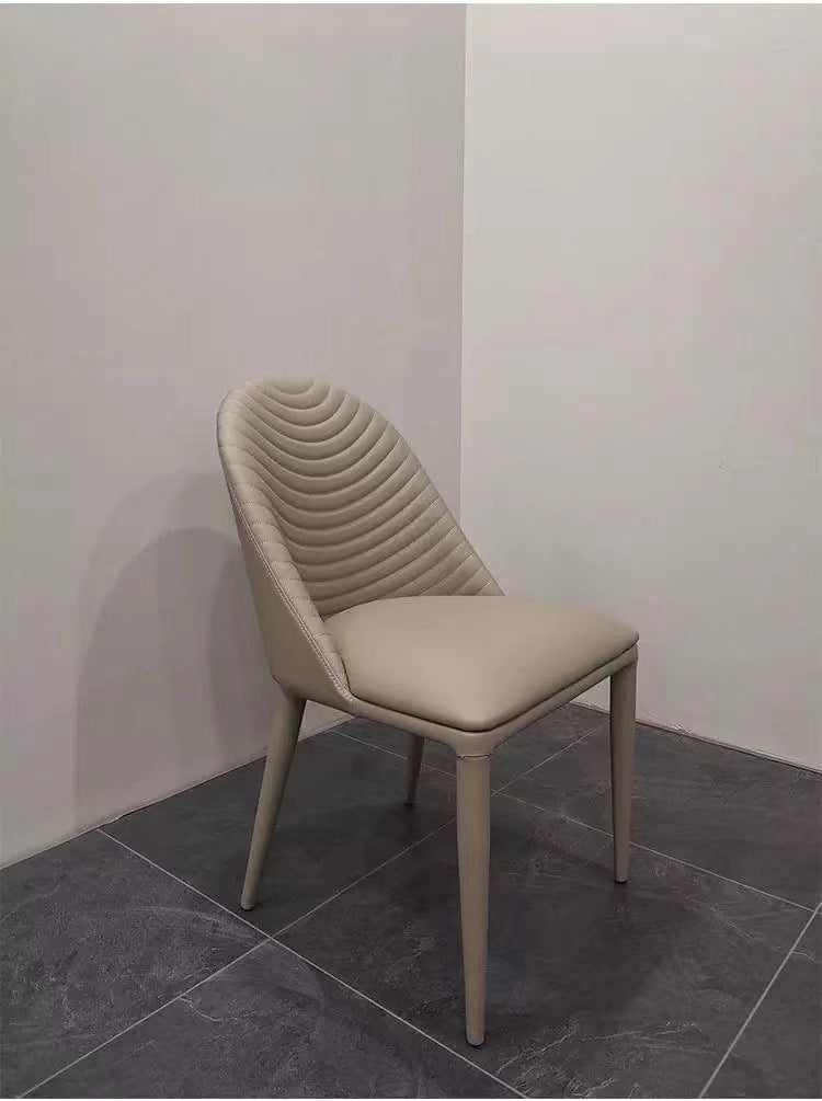 Italian Modern Minimalist Light Luxury Home Backchair