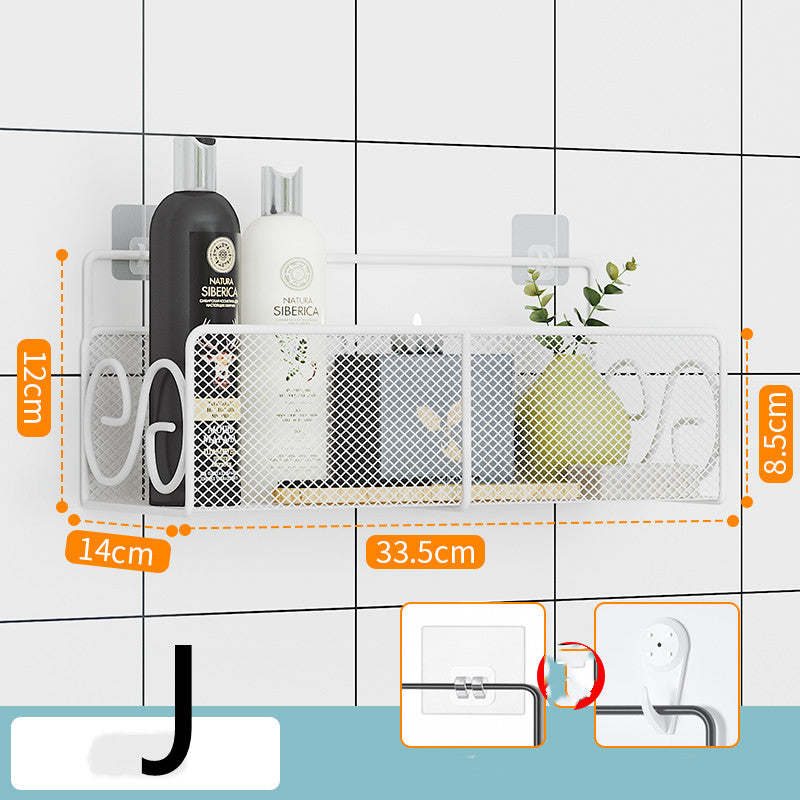 Perforated Shelf Toilet Bathroom Storage Rack