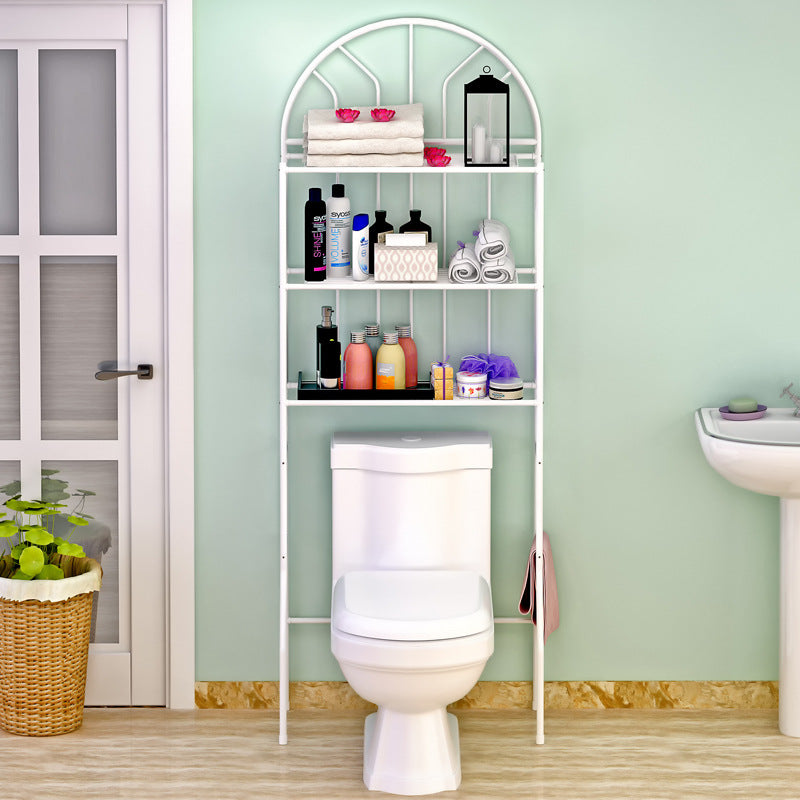 Toilet Bathroom Floor Storage Iron Shelf Toilet Shelf Storage Rack