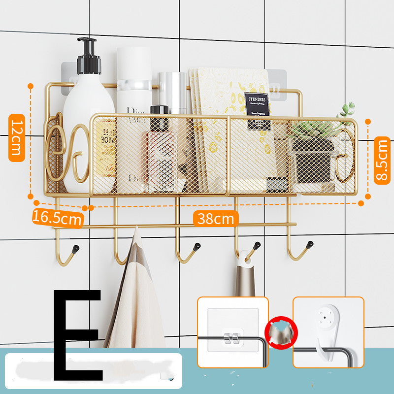 Perforated Shelf Toilet Bathroom Storage Rack