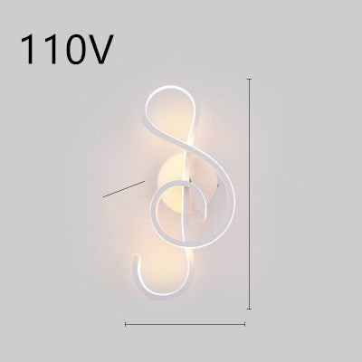 LED Minimalist Bedroom Bedside Lamp (Multiple Variants)