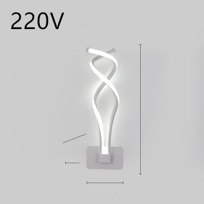 LED Minimalist Bedroom Bedside Lamp (Multiple Variants)