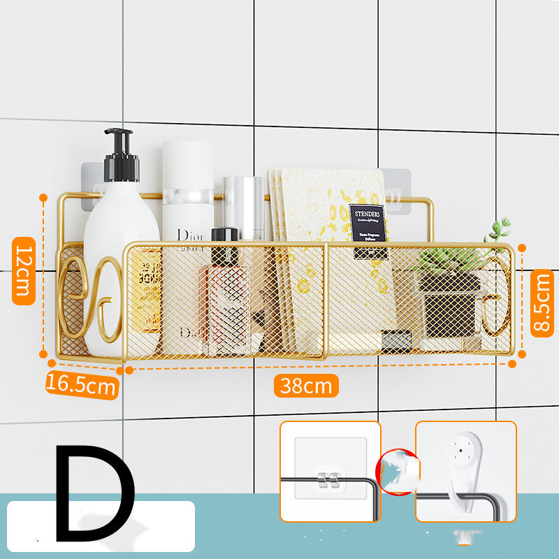 Perforated Shelf Toilet Bathroom Storage Rack