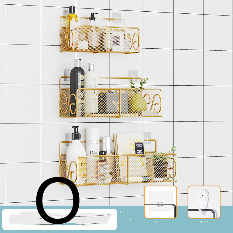 Perforated Shelf Toilet Bathroom Storage Rack