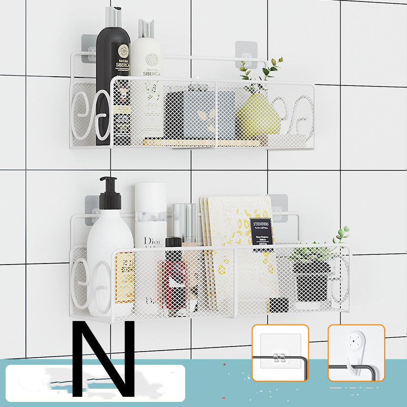 Perforated Shelf Toilet Bathroom Storage Rack
