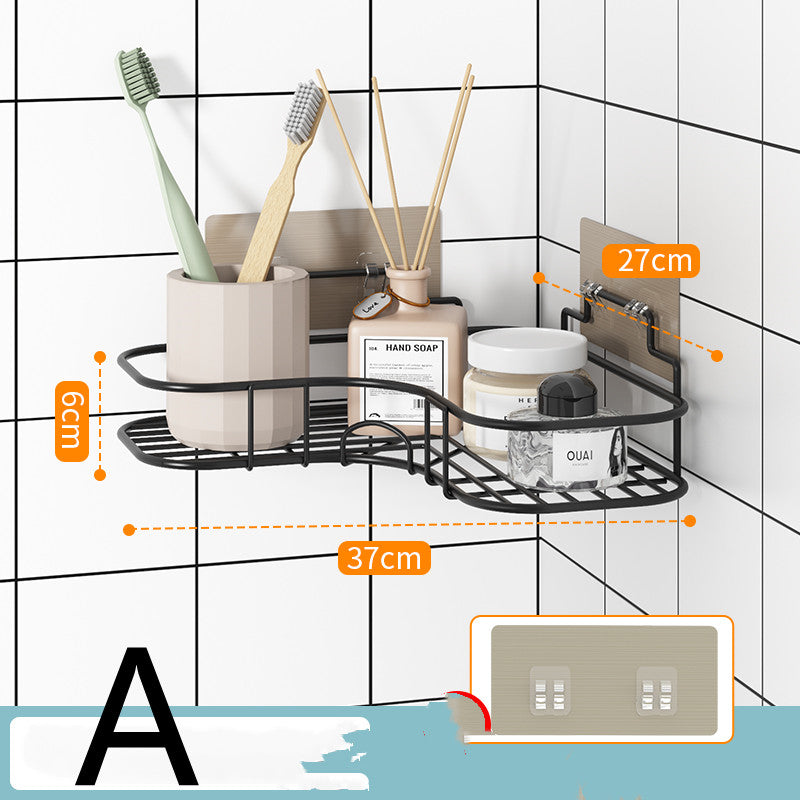 Perforated Shelf Toilet Bathroom Storage Rack