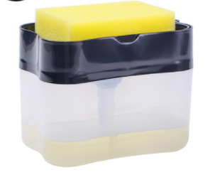 Kitchen Soap Dish Dispenser For Sponge