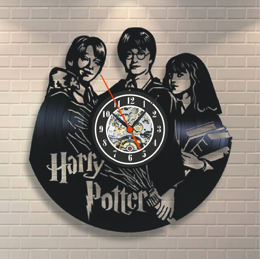 Harry Potter Vinyl Record Wall Clock Collection