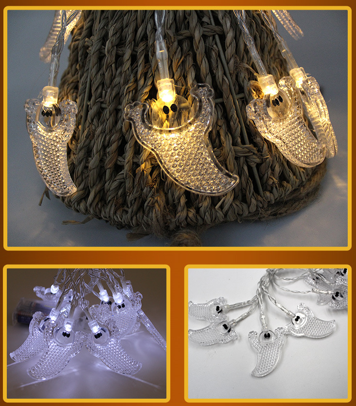 LED String Pumpkin Lights Lantern Halloween Decoration