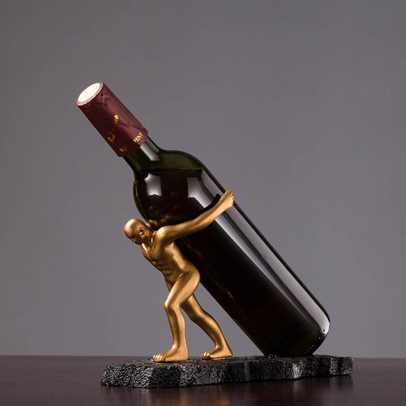 Wine Bottle Holder Shelf Ornament