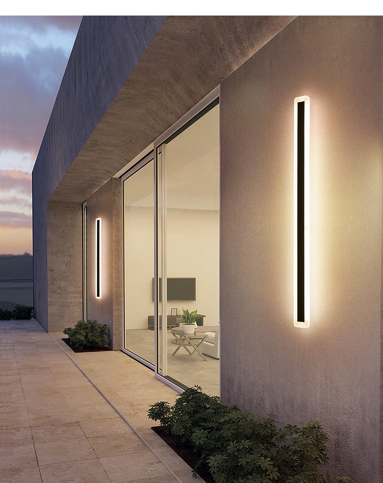 Modern Outdoor Courtyard Wall Lamp