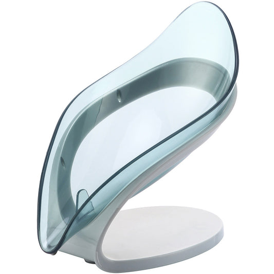Creative Transparent Leaf-Shaped Soap Dish
